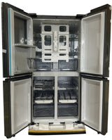 (Outlet) Samsung BESPOKE Refrigeradora Cross Door de 4 Puertas Digital Inverter | Family Hub | Triple Cooling | Dual Ice Maker | Beverage Center | 28.60p3