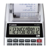 Canon Maquina Sumadora Portátil de 12 Dígitos | Compacta | Impresión en 2 colores