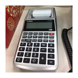 Canon Maquina Sumadora Portátil de 12 Dígitos | Compacta | Impresión en 2 colores