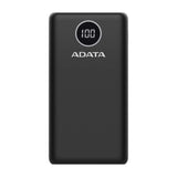 ADATA Power Bank Batería Portátil para Smartphones y Tablets | 20000Mah | Negro