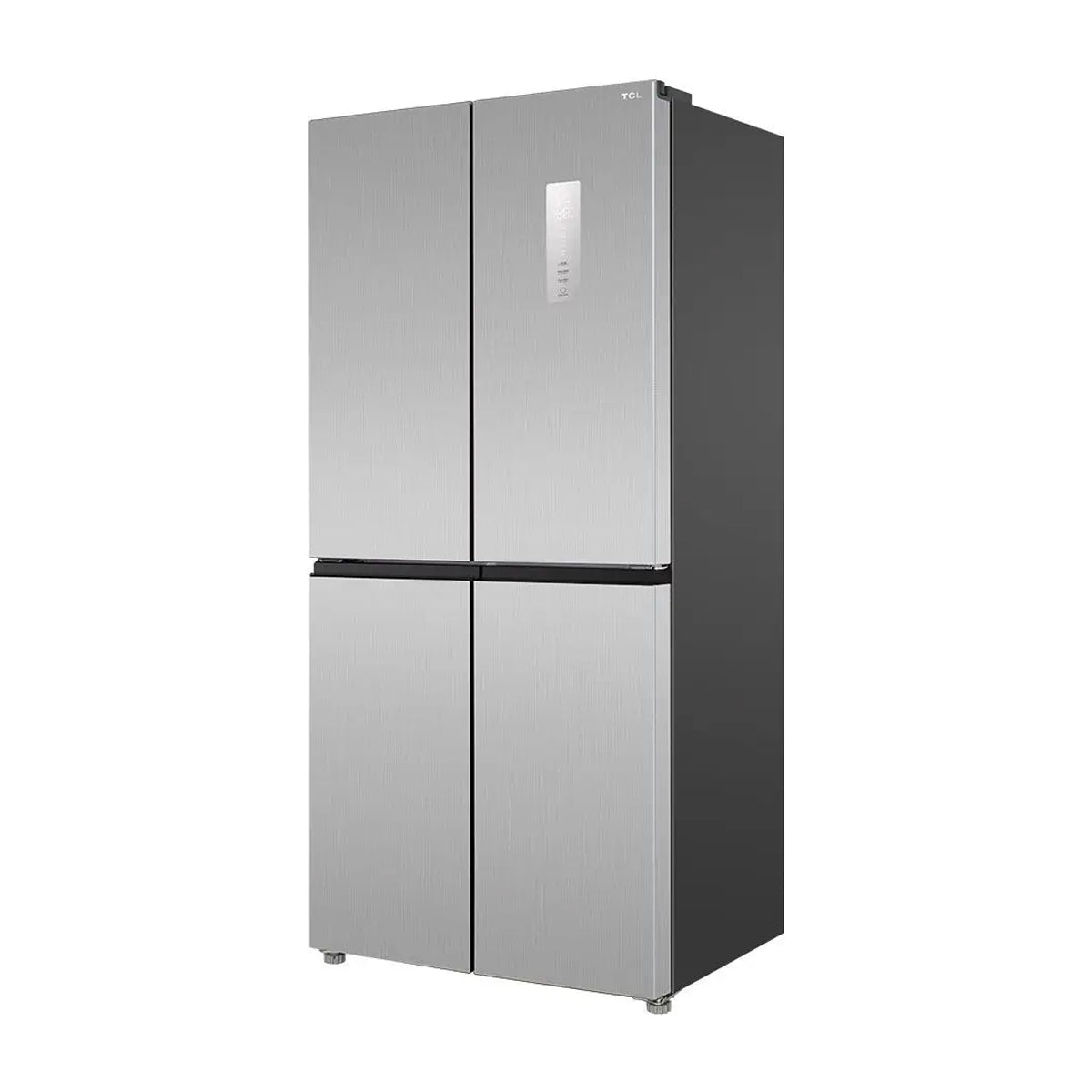 TCL Refrigeradora Cross Door Twin Eco Inverter 4 Puertas | Metal Cool | Multi Air Flow | Ice Maker | 16.6p3