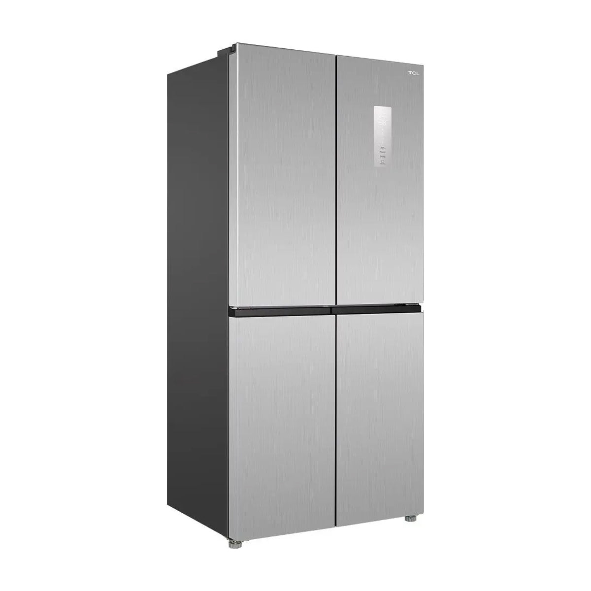 TCL Refrigeradora Cross Door Twin Eco Inverter 4 Puertas | Metal Cool | Multi Air Flow | Ice Maker | 16.6p3