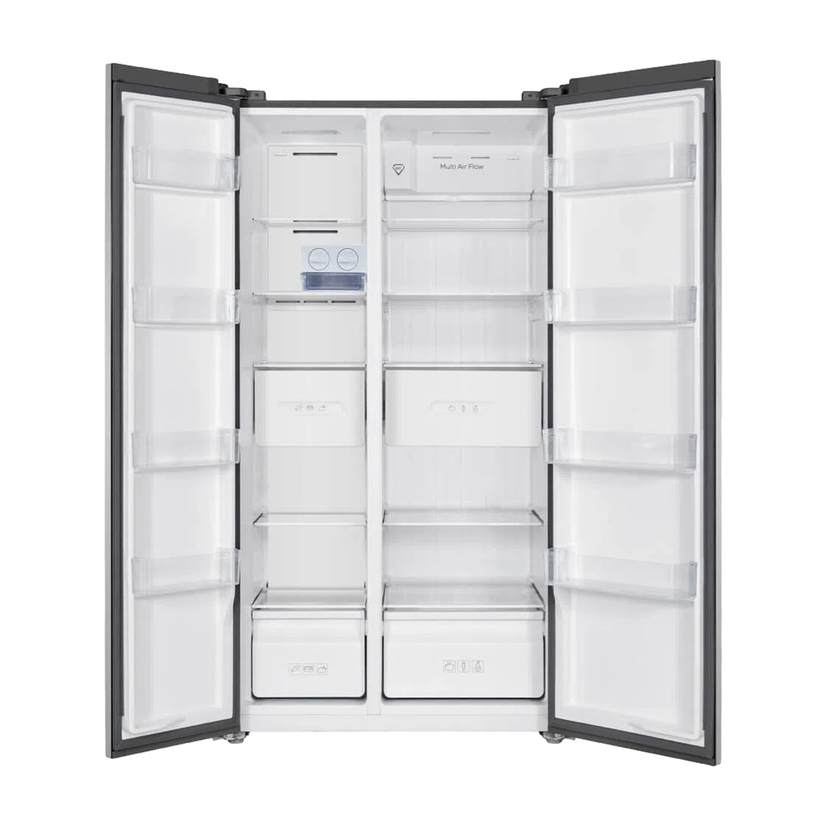 TCL Refrigeradora Side By Side Twin Eco Inverter  | Power Cool | Multi Air Flow | Ice Maker | 17.83p3