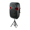 Sankey Equipo de Sonido | 175W | Karaoke | Radio FM | Bluetooth | Función TWS | Amplificador | Incluye Trípode