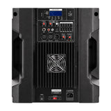 Sankey Equipo de Sonido | 200W | Karaoke | Radio FM | Bluetooth | Función TWS | Amplificador | Incluye Trípode y Micrófono