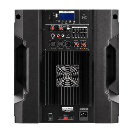 Sankey Equipo de Sonido | 200W | Karaoke | Radio FM | Bluetooth | Función TWS | Amplificador | Incluye Trípode y Micrófono