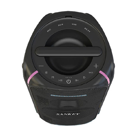 Sankey Bocina Portátil Bluetooth | Karaoke | Radio FM | Luces