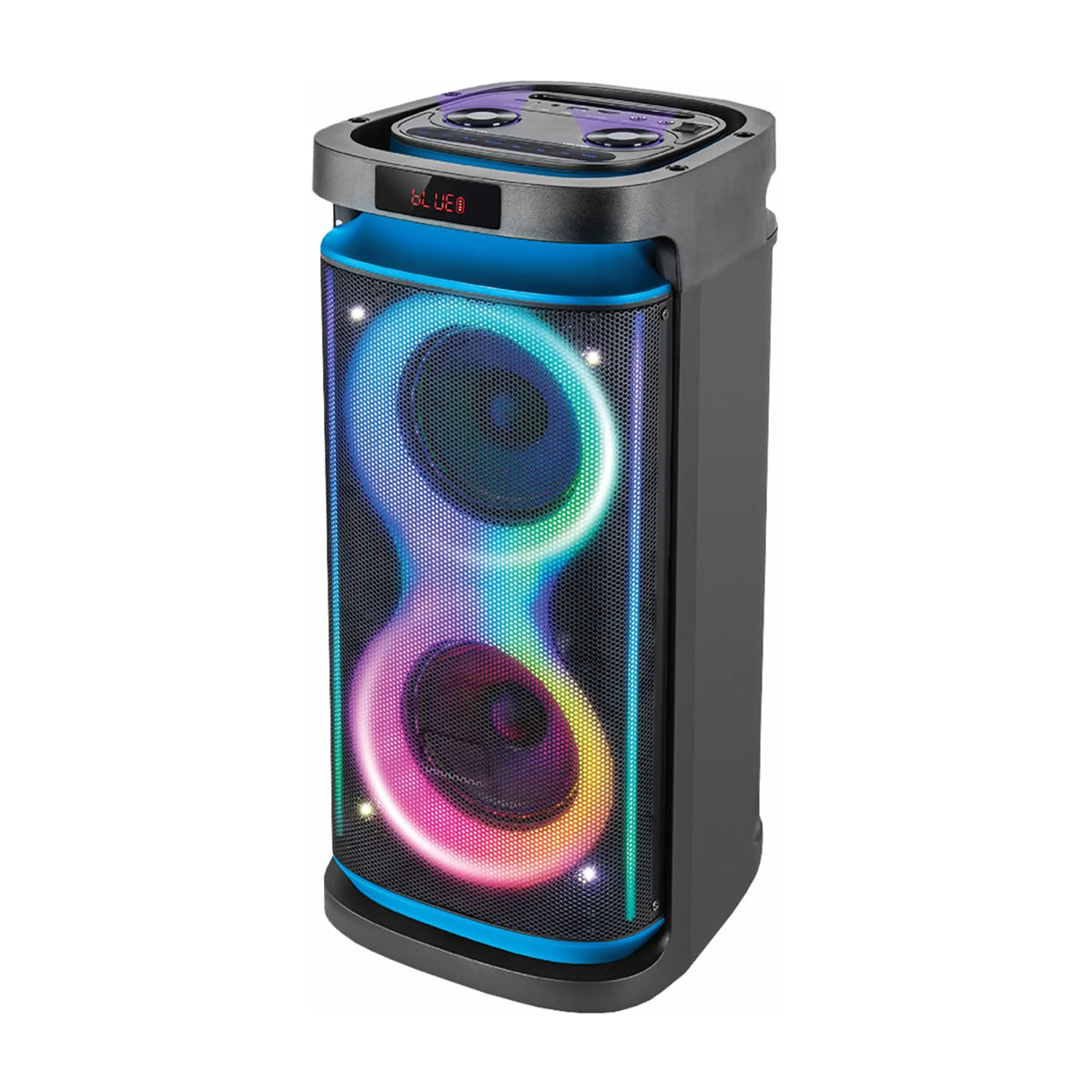 Sankey Bocina Portátil Bluetooth | Karaoke | Radio FM | Luces | Incluye Micrófono