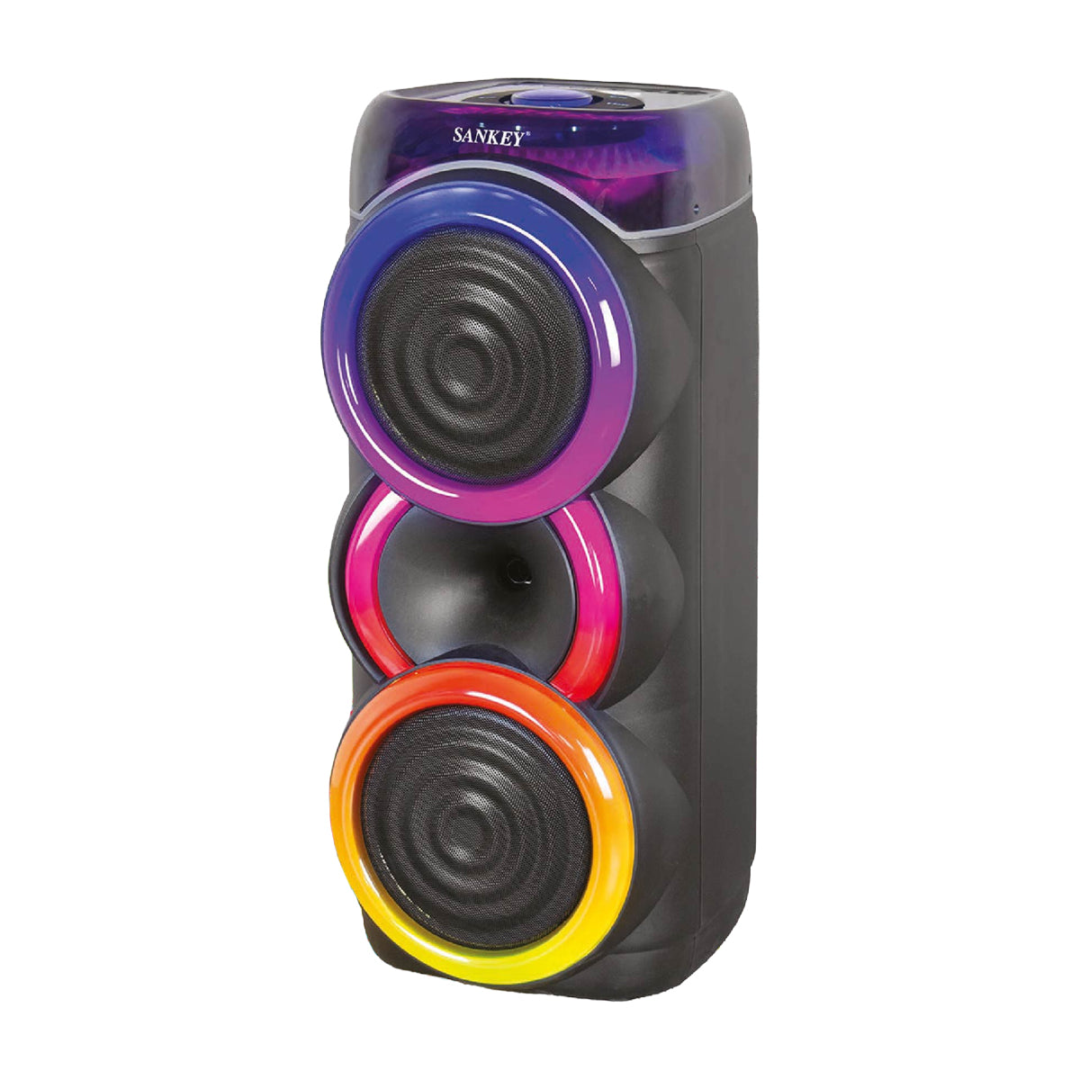 Sankey Bocina Portátil Bluetooth | Karaoke | Radio FM | Función TWS | Luces