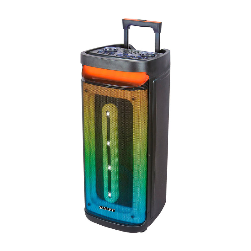 Sankey Bocina Portátil Bluetooth | Karaoke | Radio FM | Luces