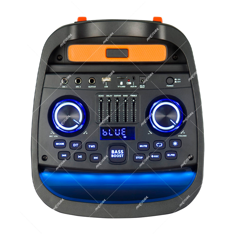 Sankey Bocina Portátil Bluetooth | Karaoke | Radio FM | Luces