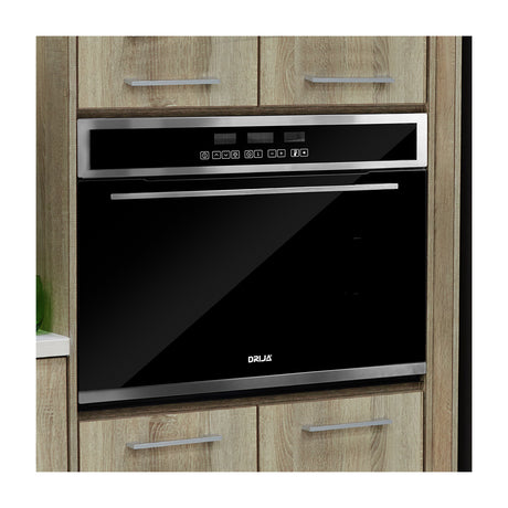 DRIJA Pacific 76 Air Eléctrico Horno Multifuncional Empotrable Eléctrico | Puerta de Triple Vidrio | 250°C