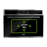 DRIJA Pacific 76 Air Eléctrico Horno Multifuncional Empotrable Eléctrico | Puerta de Triple Vidrio | 250°C