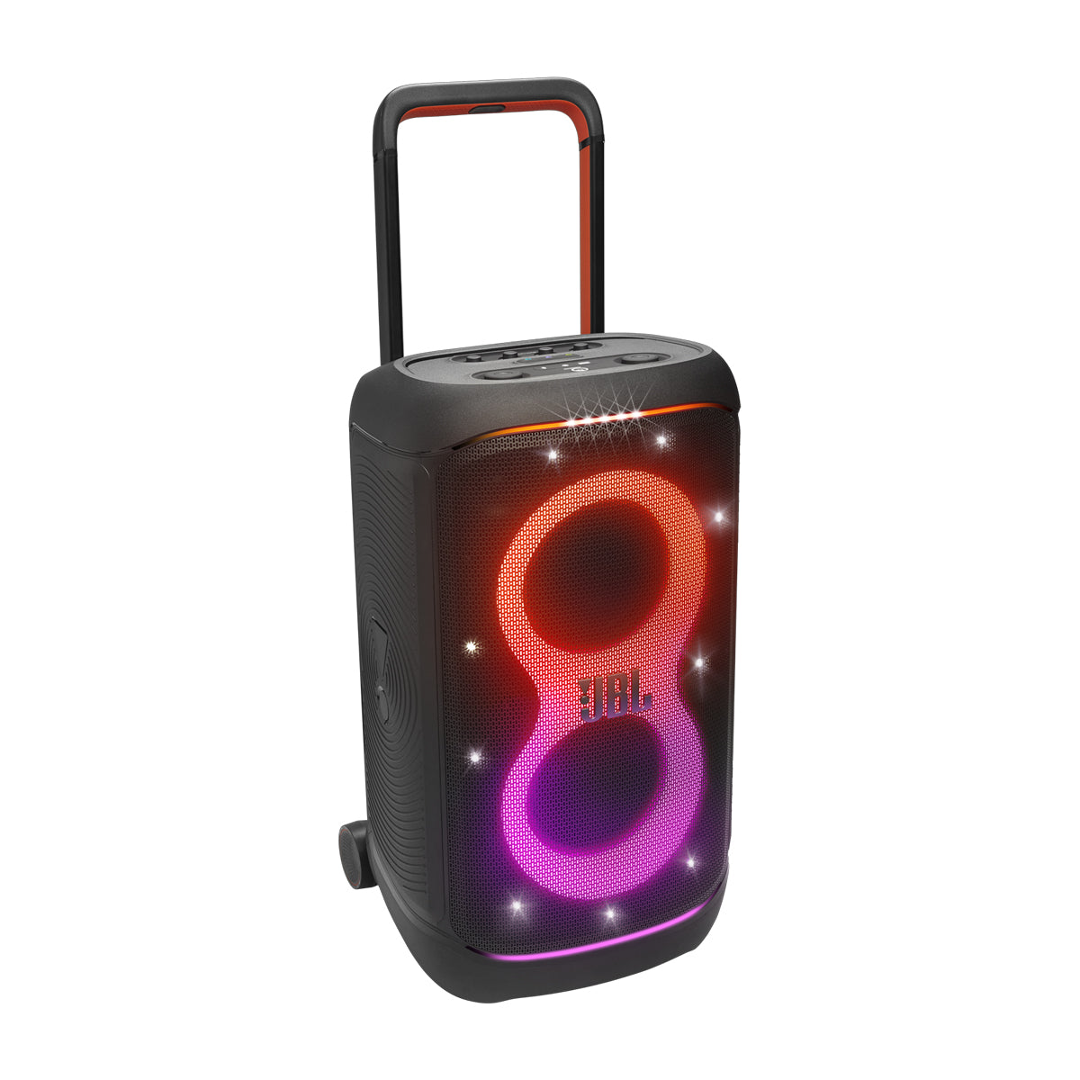 JBL PartyBox 520 Bocina Portátil Bluetooth | AI Sound Boost | Luces | 15H | IPX4 | Negro