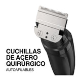 Remington Recortadora inalámbrica | Recargable | Negro