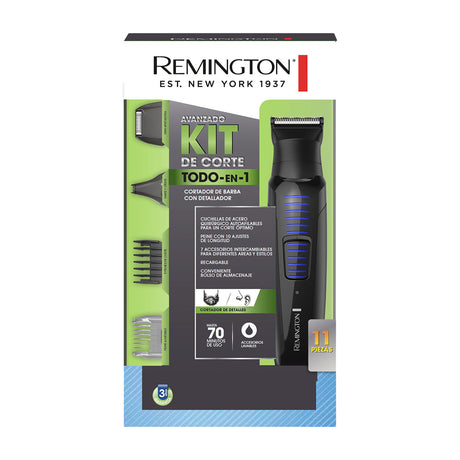 Remington Recortadora inalámbrica | Recargable | Negro