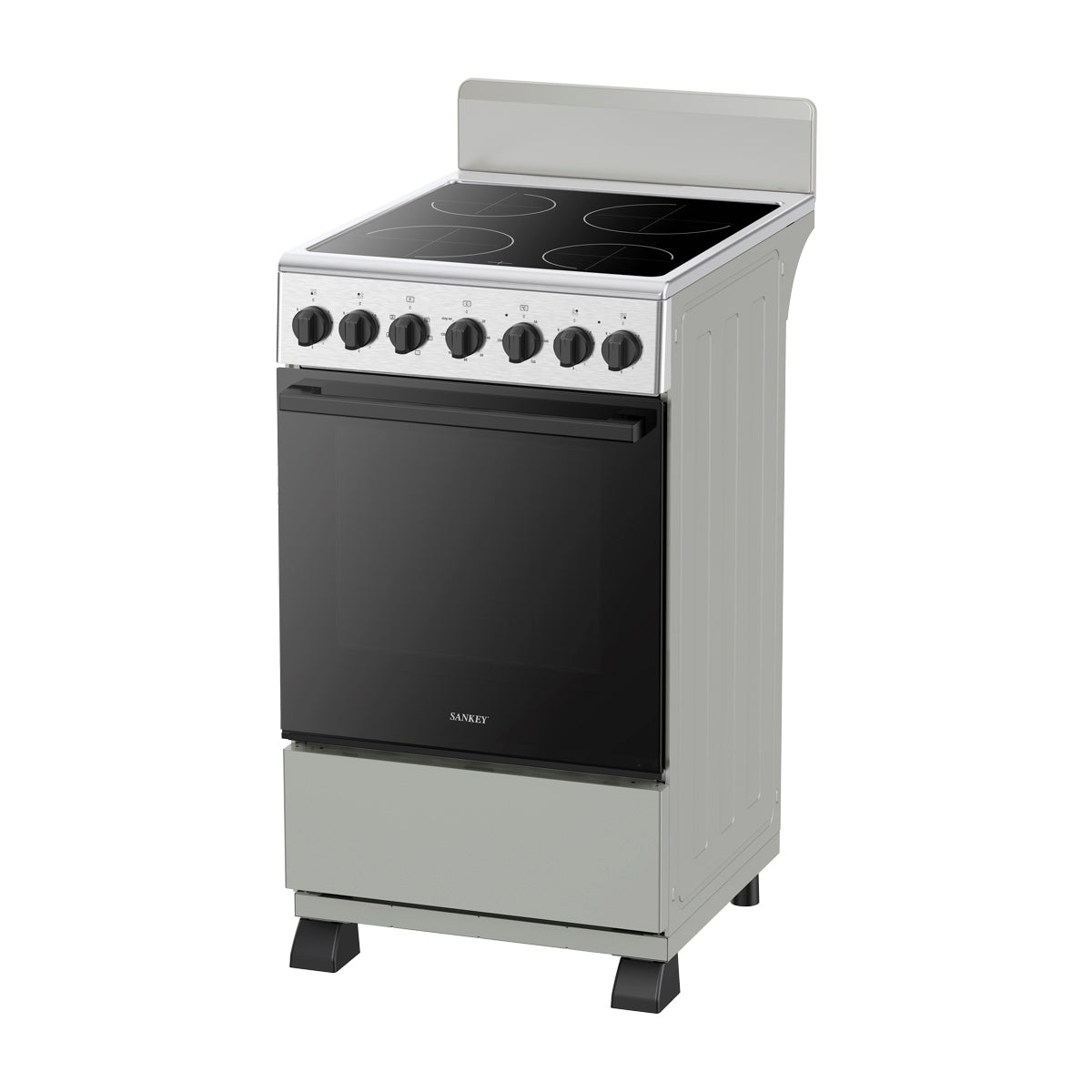 Sankey Estufa Eléctrica | Inducción | Conveccion | Enc. Eléctrico | 20" | 4 Quemadores