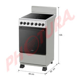 Sankey Estufa Eléctrica | Inducción | Conveccion | Enc. Eléctrico | 20" | 4 Quemadores