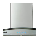 Drija Prisma Isla 90 Extractor de Grasa | Tipo Isla | 3 Velocidades | 2 Filtros de Carbón | 2 Filtros de Aluminio | 500m3/H