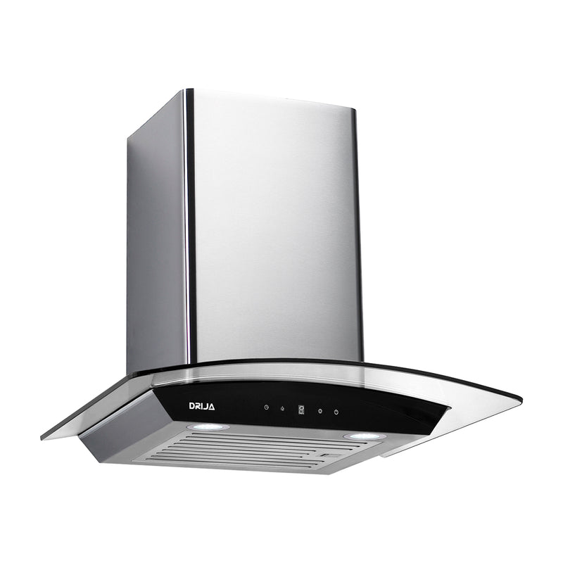 Drija Prisma Touch 60 Extractor de Grasa | Tipo Chimenea | 3 Velocidades | Panel Táctil | 1 Filtro de Carbón | 1 Filtro de Aluminio | 500m3/H