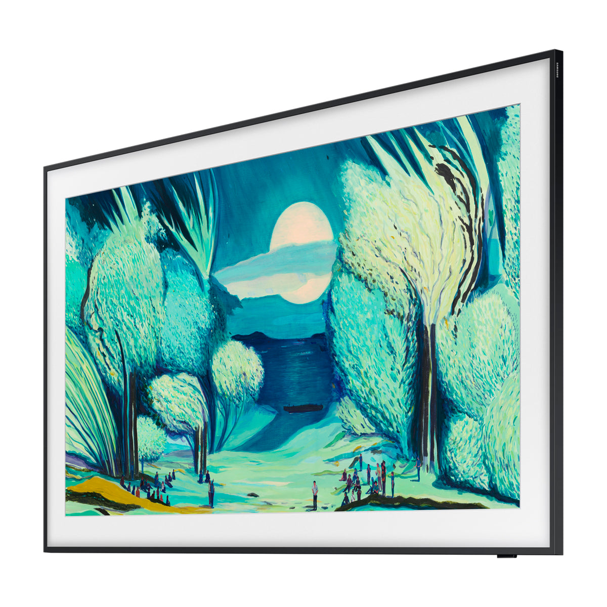 Samsung The Frame Televisor QLED Ultra HD 4K Quantum HDR Smart de 55" | Procesador NQ4 AI Gen2 | Matte Display Film | Marcos Personalizables | Art Mode