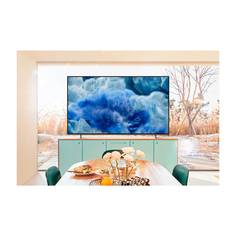 Samsung QN55Q8F Televisor QLED Ultra HD 4K Quantum HDR+ Smart de 55" | Procesador Q4 AI | Quantum Dot | 4K AI Upscaling | Motion Xcelerator | Q-Symphony | AirSlim