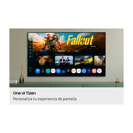 Samsung QN65Q8F Televisor QLED Ultra HD 4K Quantum HDR+ Smart de 65" | Procesador Q4 AI | Quantum Dot | 4K AI Upscaling | Motion Xcelerator | Q-Symphony | AirSlim