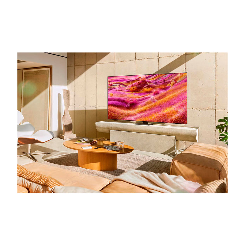 Samsung QN65QN90F Televisor Neo QLED Ultra HD 4K Neo Quantum HDR+ Smart de 65" |  Procesador NQ4 AI Gen3 | Quantum Matrix Plus | NeoSlim | 4K AI Upscaling Pro | Motion Xcelerator 165Hz | Q-Symphony