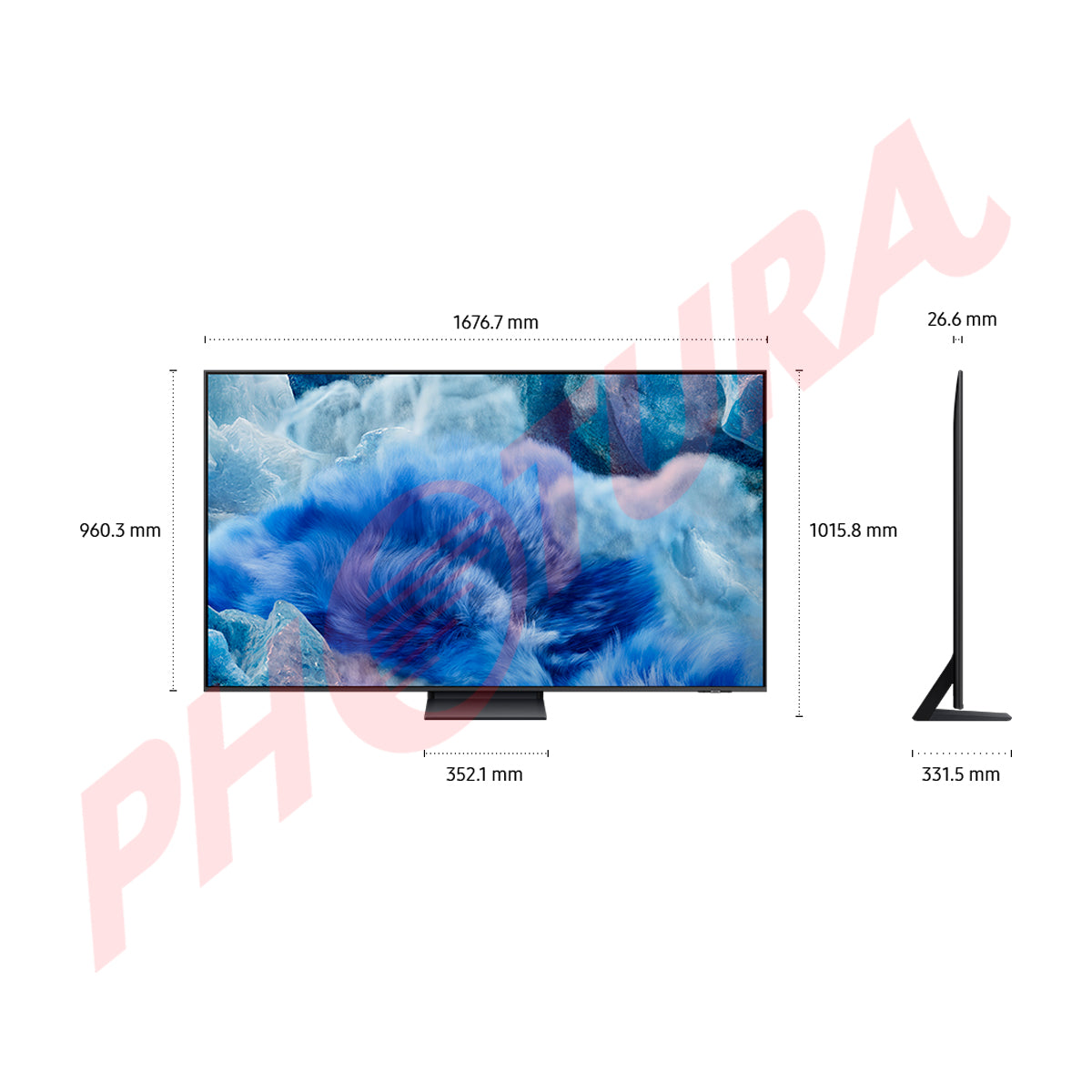 Samsung QN75Q8F Televisor QLED Ultra HD 4K Quantum HDR+ Smart de 75" | Procesador Q4 AI | Quantum Dot | 4K AI Upscaling | Motion Xcelerator | Q-Symphony | AirSlim