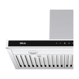 Drija Quadrato 76 Extractor de Grasa | Tipo Chimenea | 3 Velocidades | Panel Táctil | 2 Filtros de Carbón | 2 Filtros de Acero | 500m3/H | Acero
