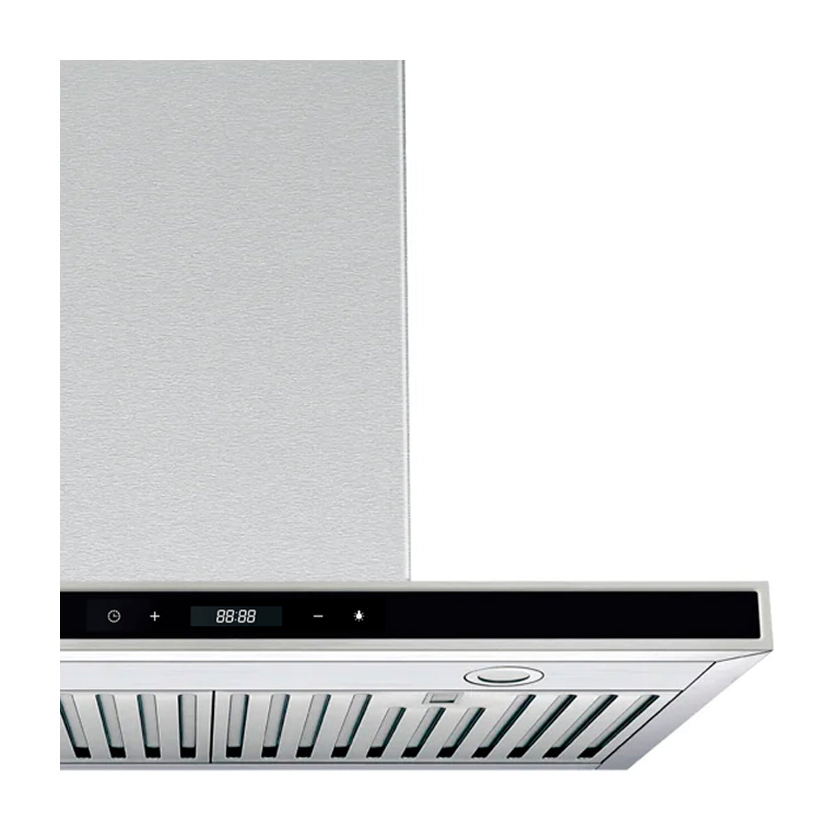 Drija Quadrato Isla 76 Extractor de Grasa | Tipo Isla |  3 Velocidades | 1 Filtro de Carbón | 2 Filtros de Acero | 650m3/H | Acero