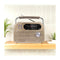 Sankey Radio Portátil | Sintonización FM | Asa Portable | Bluetooth | Dorado