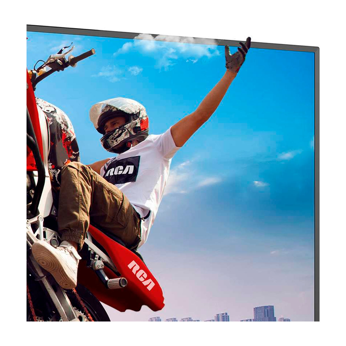 RCA Televisor LED Full HD Smart de 43" | Procesador ARM Cortex A35 Quad Core | Frameless Design | Dolby Audio | Roku TV