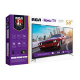 RCA Televisor LED Ultra HD 4K HDR Smart de 58" | Procesador ARM Cortex A53 Quad Core | Frameless Design | Dolby Audio | Roku TV