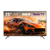 RCA Televisor LED Ultra HD 4K HDR Smart de 75" | Procesador ARM Cortex A53 Quad Core | Frameless Design | Dolby Audio | Roku TV
