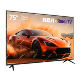 RCA Televisor LED Ultra HD 4K HDR Smart de 75" | Procesador ARM Cortex A53 Quad Core | Frameless Design | Dolby Audio | Roku TV