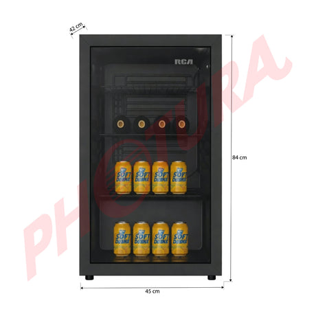 RCA Centro de Bebidas de 3.2p3 | Control Digital | 3 Rejillas Removibles
