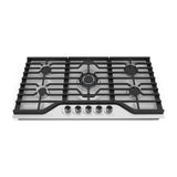 RCA Estufa Empotrable a Gas de Acero Inoxidable | 36” | 5 Quemadores | Encendido Eléctrico