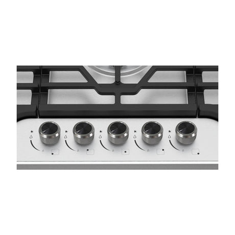 RCA Estufa Empotrable a Gas de Acero Inoxidable | 36” | 5 Quemadores | Encendido Eléctrico