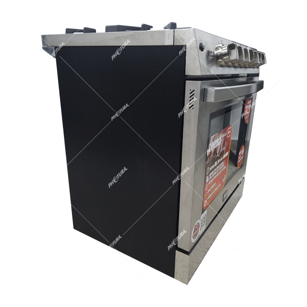 RCA Signature Estufa a Gas de Acero Inoxidable  | Convección | Enc. Eléctrico  | 30" | 5 Quemadores