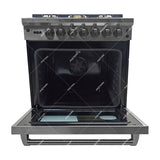 RCA Signature Estufa a Gas de Acero Inoxidable | Convección | Enc. Eléctrico  | 30" | 5 Quemadores