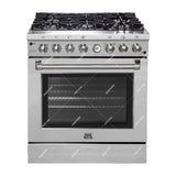 RCA ICON Estufa a Gas de Acero Inoxidable | Convección | Enc. Eléctrico | 36" | 5 Quemadores