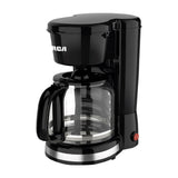 RCA Cafetera de 12 Tazas | Filtro Permanente Lavable | Interruptor Iluminado | Negro