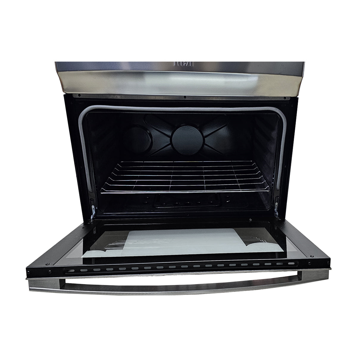 RCA Signature Estufa a Gas de Acero Inoxidable | Enc. Eléctrico | 30" | 6 Quemadores