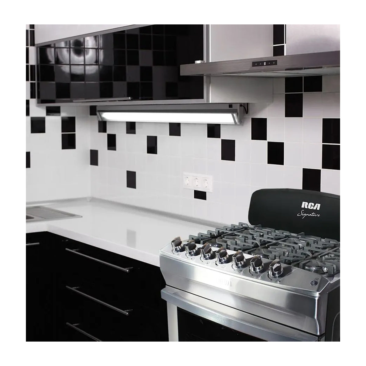 RCA Signature Estufa a Gas de Acero Inoxidable | Enc. Eléctrico | 30" | 6 Quemadores
