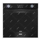 RCA ICON Horno Multifuncional Empotrable Eléctrico de | 24" | Freidora de Aire | Puerta de Triple Vidrio | Sistema de Enfriamiento