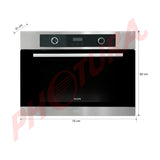 RCA ICON Horno Multifuncional Empotrable a Gas | 30" | Puerta de Triple Vidrio | Sistema de  Convección