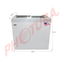 RCA Congelador Comercial Horizontal de 9p3 | Gris