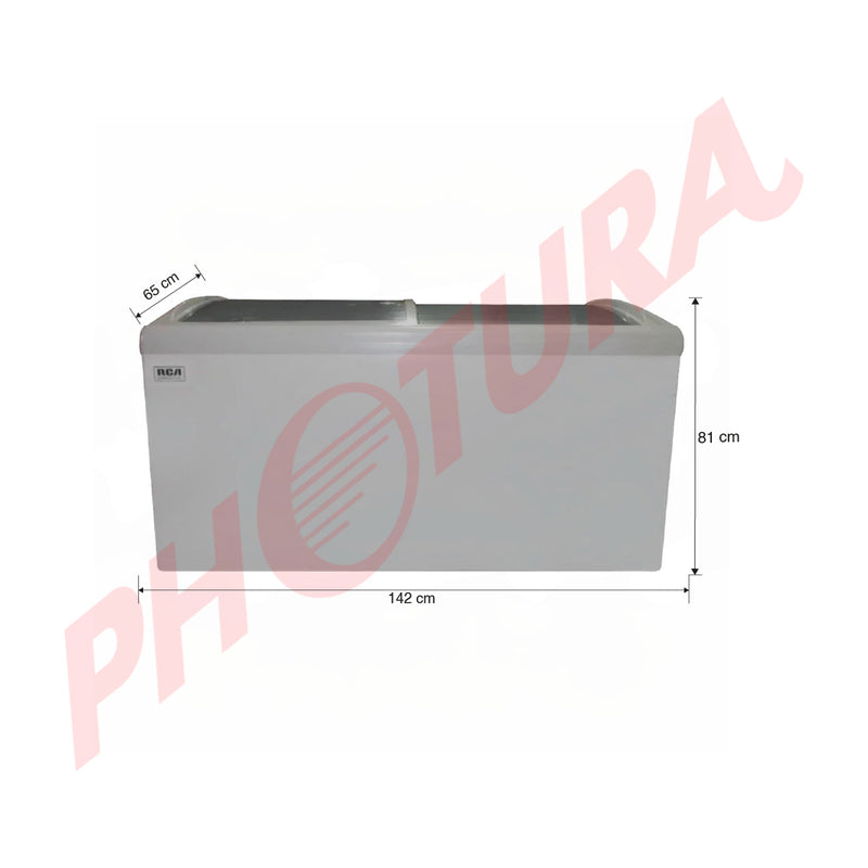 RCA Congelador Comercial Horizontal de 16p3 | Gris Claro