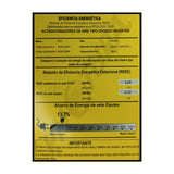 RCA Aire Acondicionado Split Inverter +Plus 12,000 BTU | SEER 18 | WiFi | Compatible con Google Assistant & Amazon Alexa | Función Health | Limpieza Automática | 220V